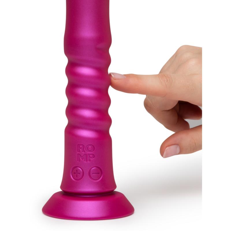 - Jiggle Vibromasseur Pénétrant avec Ventouse - Rose 7