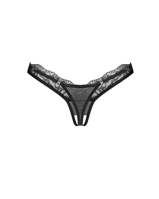 Thumbnail - Obsessive – Arrowel Ouvert-String – Schwarz