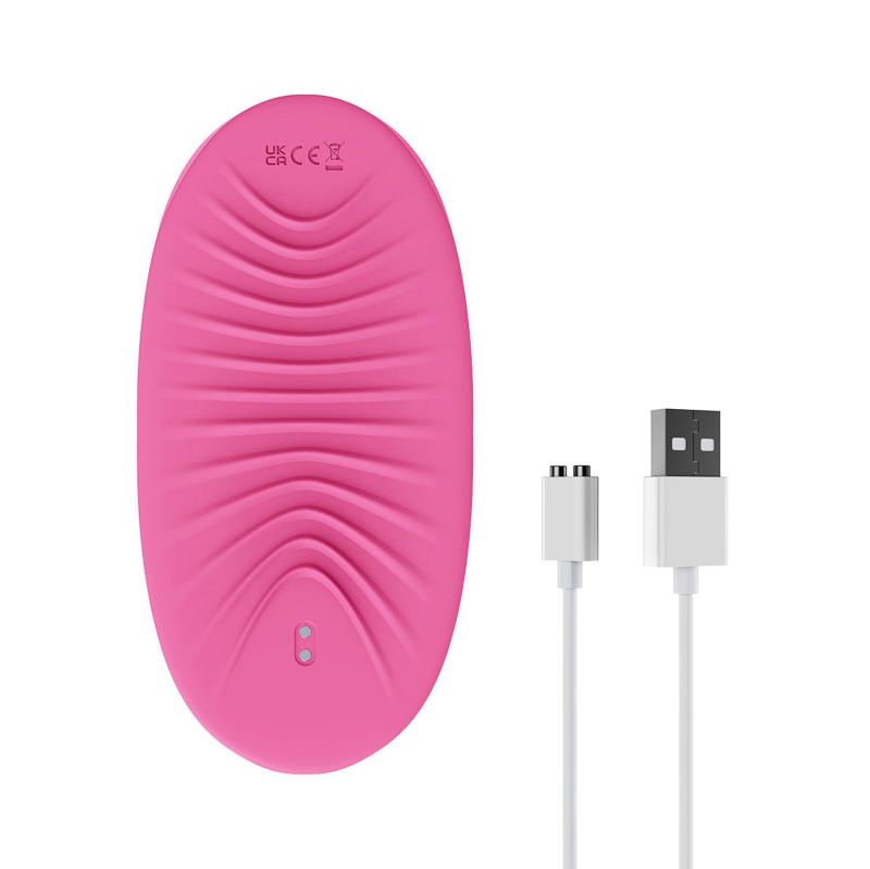 - Vibromasseur Pad Thrusting + télécommande - Rose 4