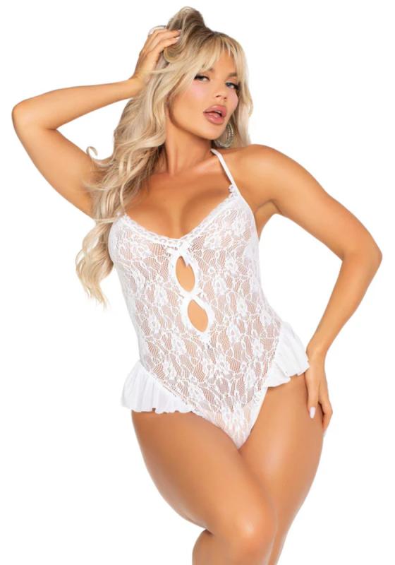 – Teddy en Dentelle – Blanc 4