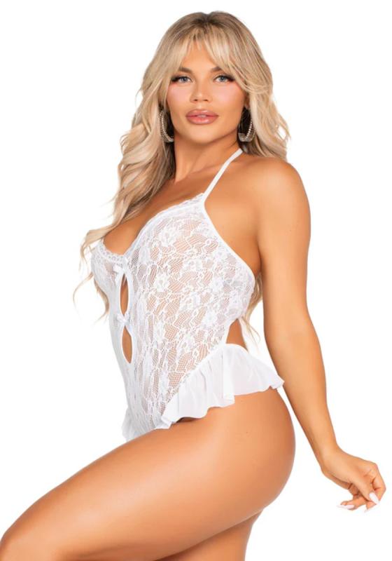 – Teddy en Dentelle – Blanc 6