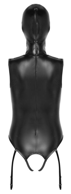 – Body Ouvert avec Cagoule – Noir 3