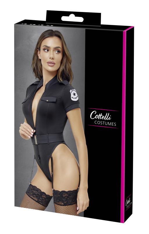 Cottelli COSTUMES – Body Bretelles Police Spéciale – Noir 4
