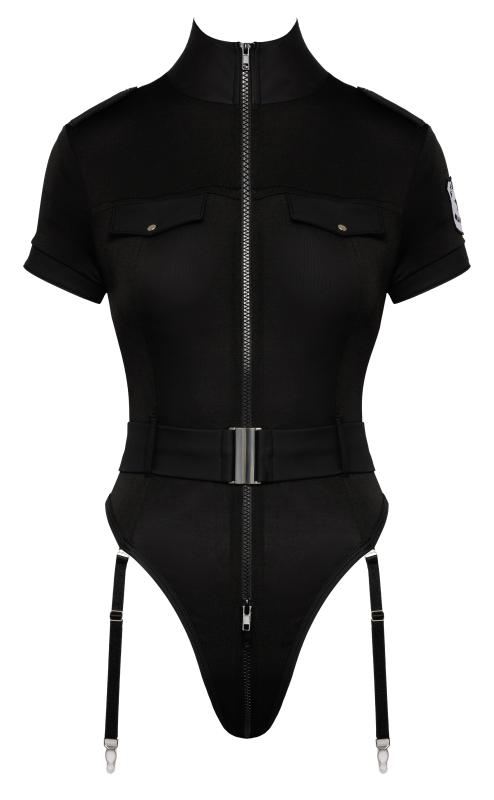 Cottelli COSTUMES – Body Bretelles Police Spéciale – Noir 5