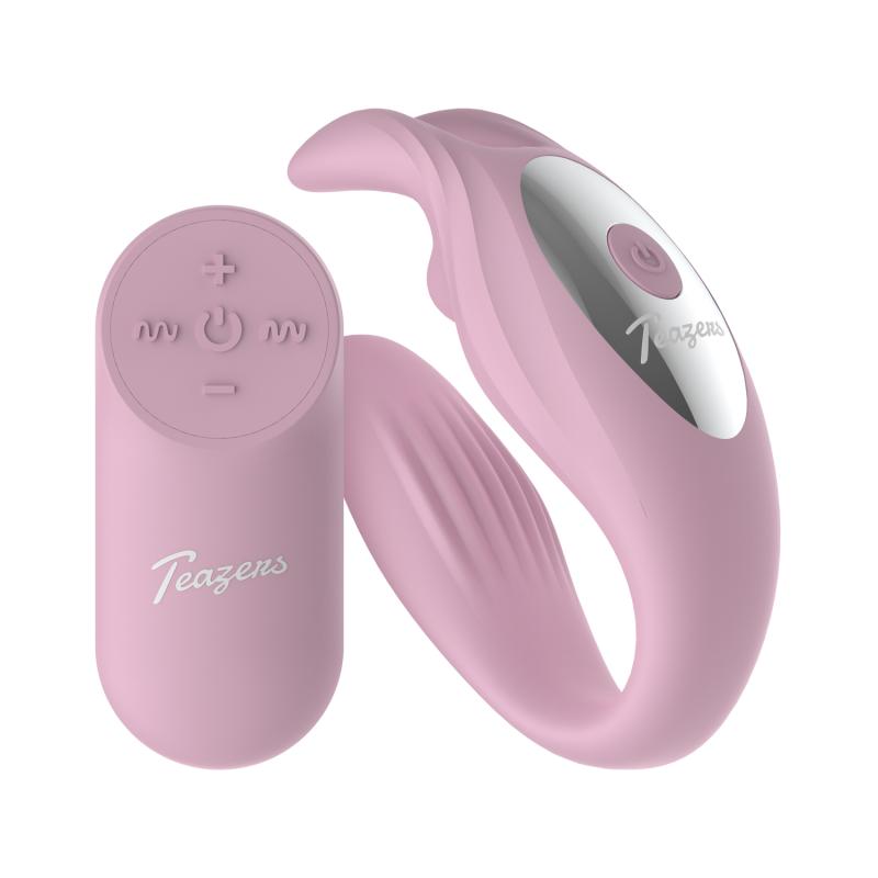Teazers – Bunny Couple Vibrator met afstandsbediening – Roze