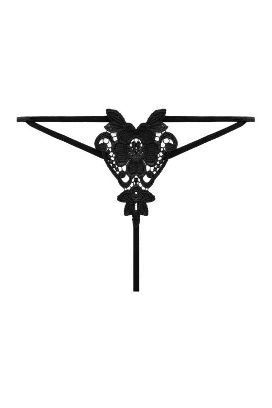- String Simona - Noir 5