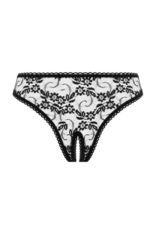 - Culotte Fendue Tara - Noir 2