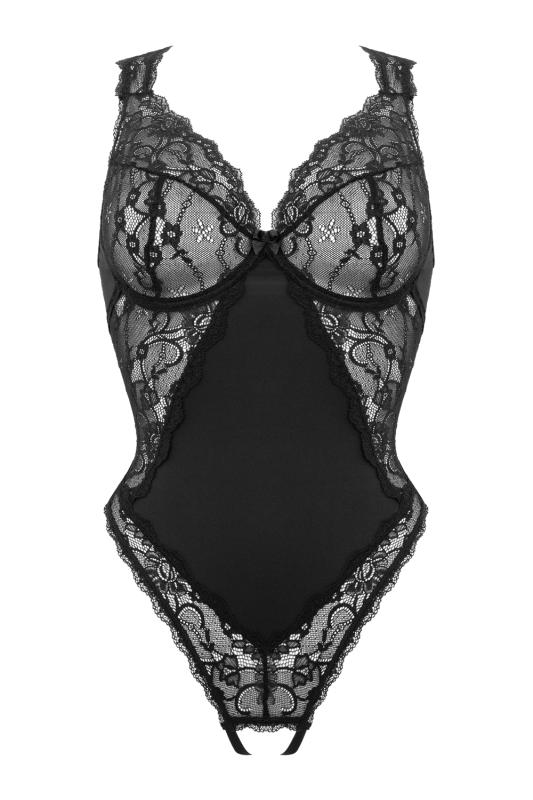 - Crotchless Body Pixy - Noir 3