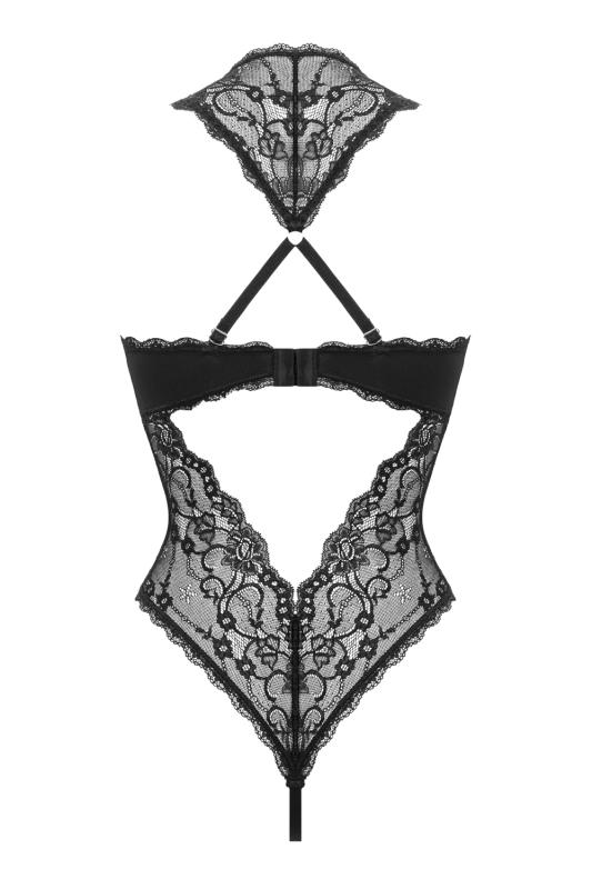 - Crotchless Body Pixy - Noir 4