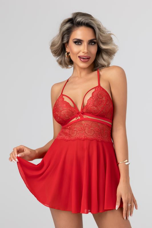 Christine  Babydoll Pandora - Red