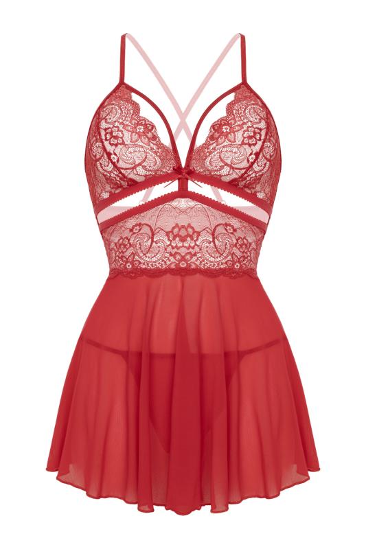 – Babydoll Pandora – Rouge 4