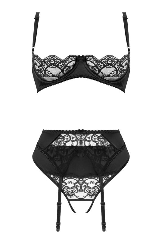 - Ensemble 3 pièces Soutien-gorge Ouvert et Slip Ouvert Gush 2