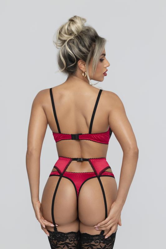 - Ensemble 3 pièces Soutien-gorge Ouvert et Slip Ouvert Gush 2