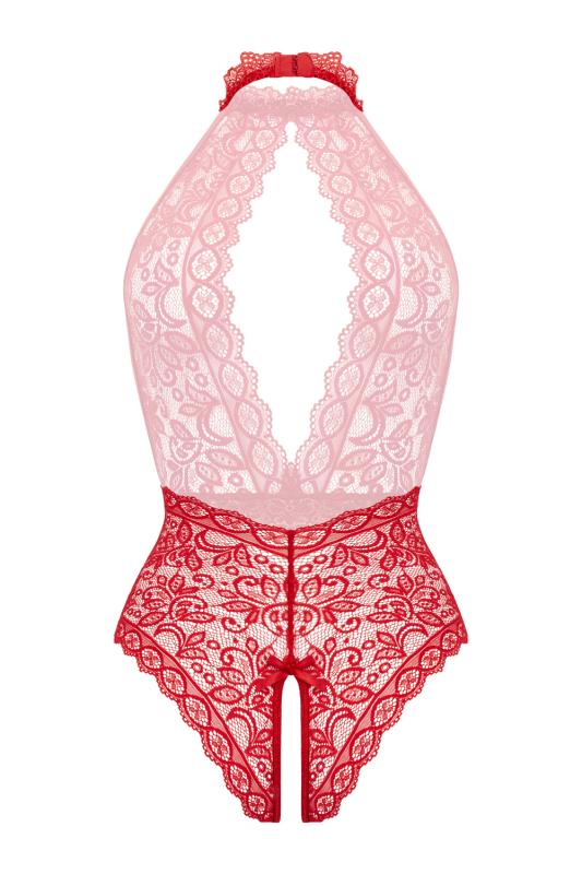 - Body Ouvert Eleonora - Rouge 5
