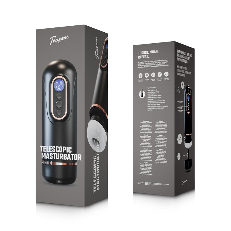 Thumbnail - Teazers - Telescopic Masturbator - Schwarz