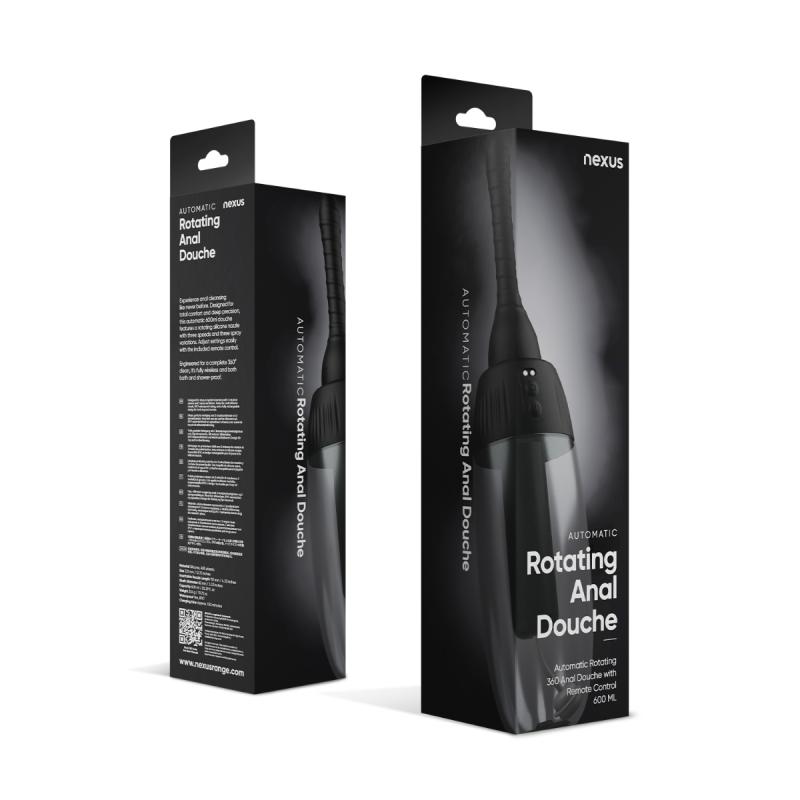 – Douche Anale Automatique Rotative 360° – Noir 4
