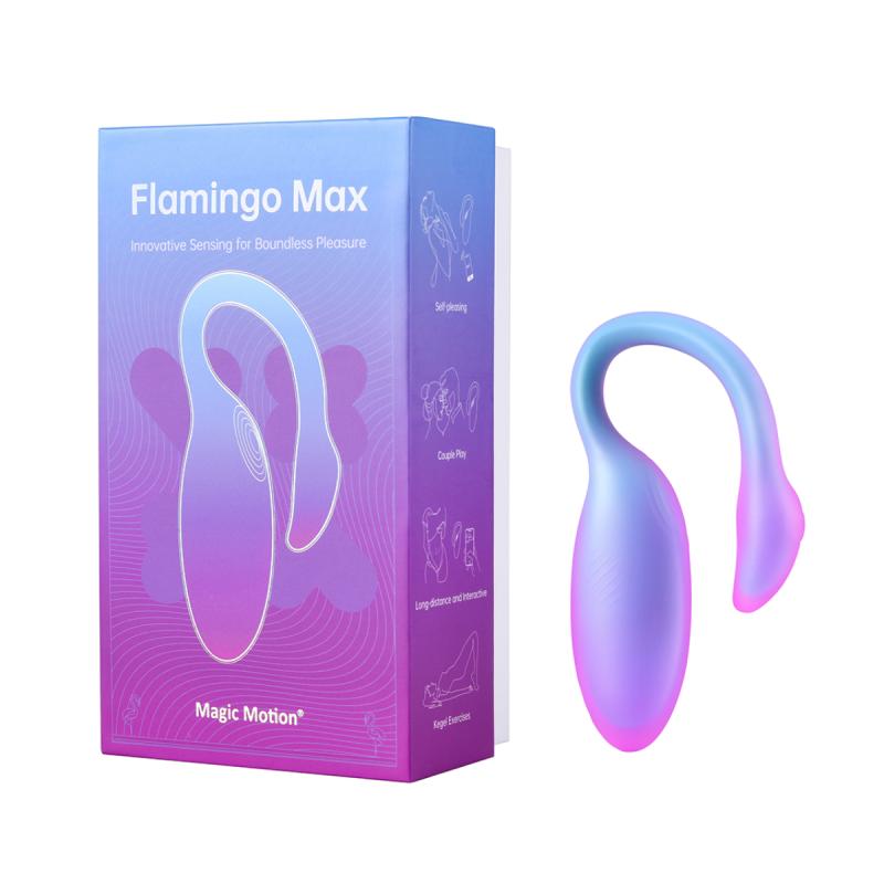 Magic Motion  Magic Flamingo Max Vibratie Ei - Blauw