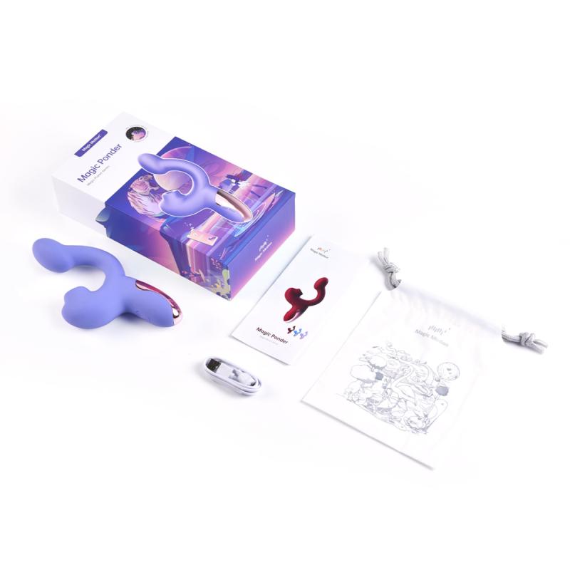– Magic Ponder Vibromasseur Léchage & Point G – Violet 4