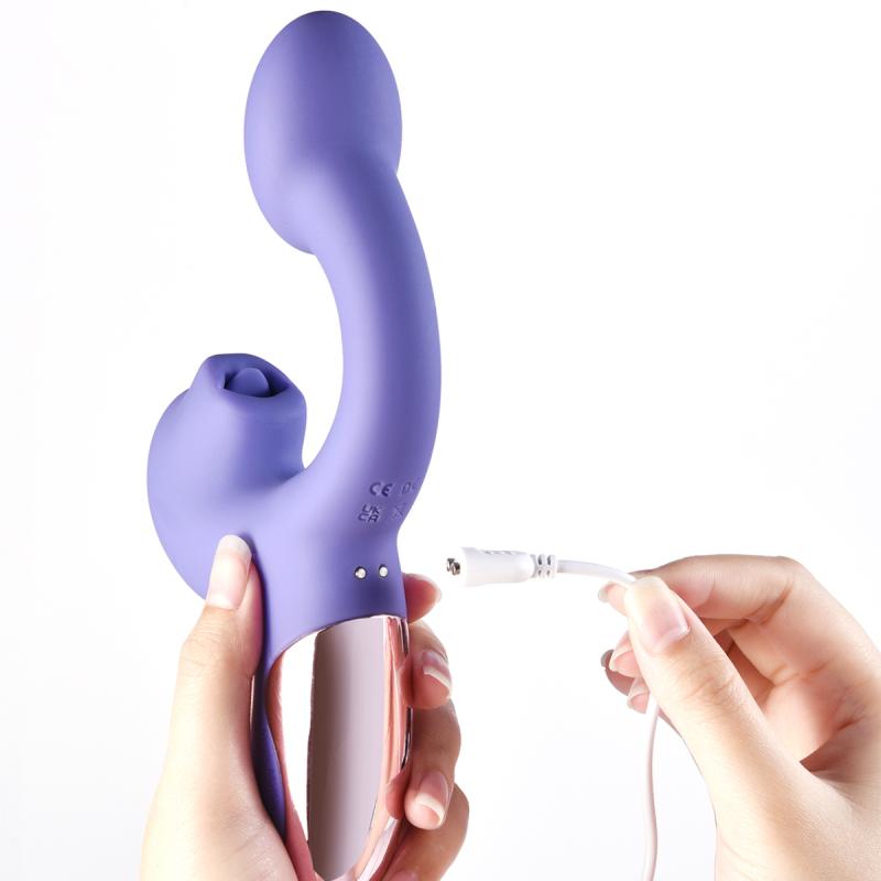 – Magic Ponder Vibromasseur Léchage & Point G – Violet 5