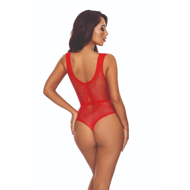 – BS115 Bodystocking – Rouge 2