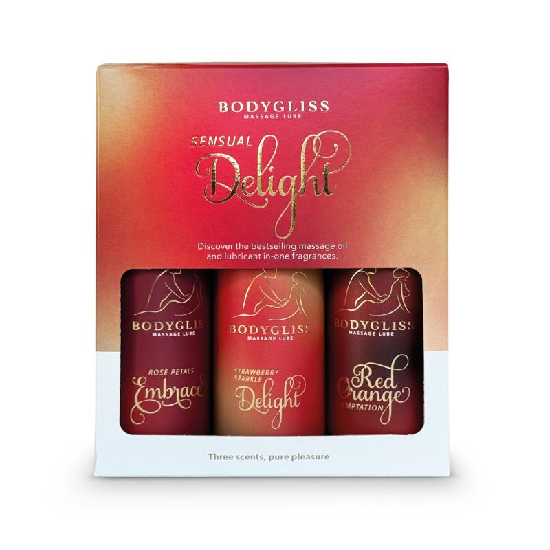 Image of BodyGliss - Travel Edition 3er-Pack - Sensual Delight