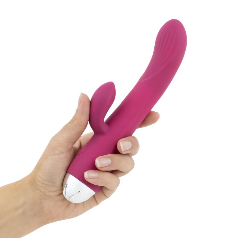 Easytoys Vibe - Vibromasseur Rabbit - Rose Framboise 3