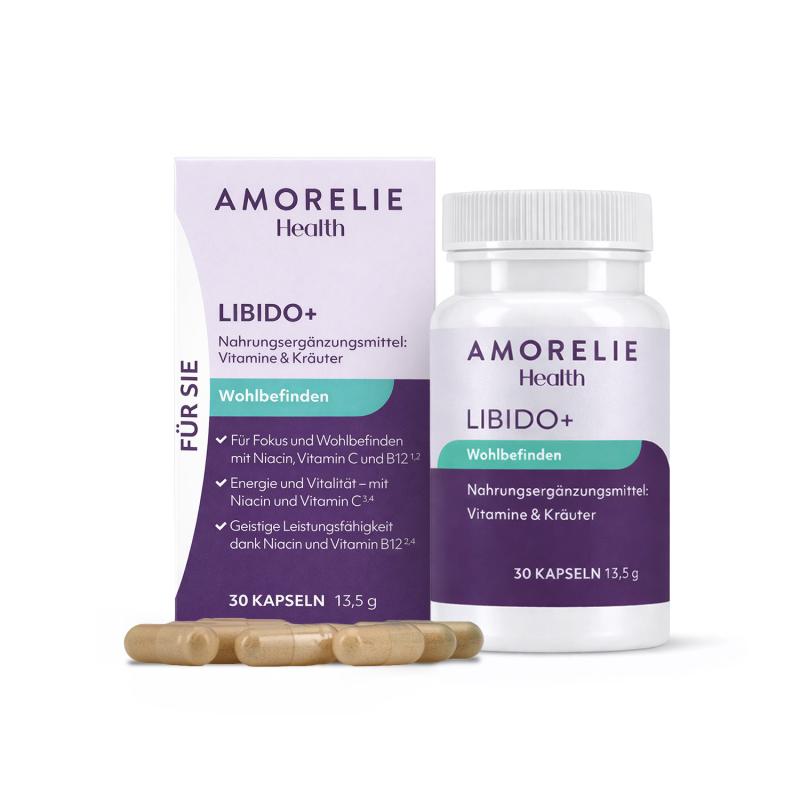 AMORELIE Health »Libido+« für Sie – 30 Kapseln