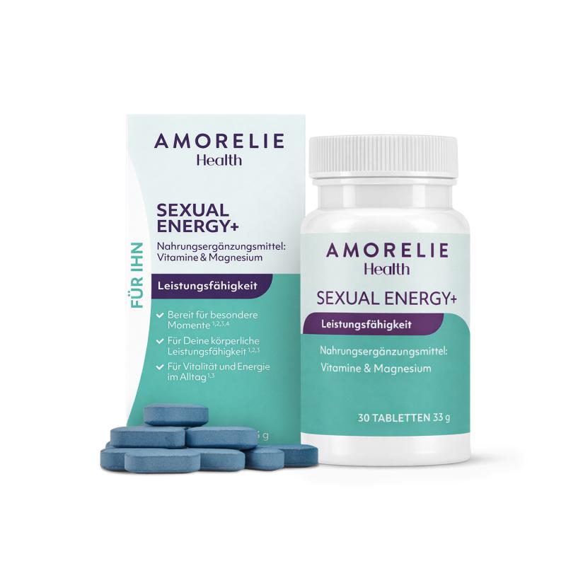 Image of Amorelie Health - Sexual Energy+ für Ihn - 30 Tabletten