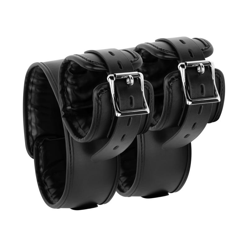 - Bondage Cuisses et Poignets - Noir 2