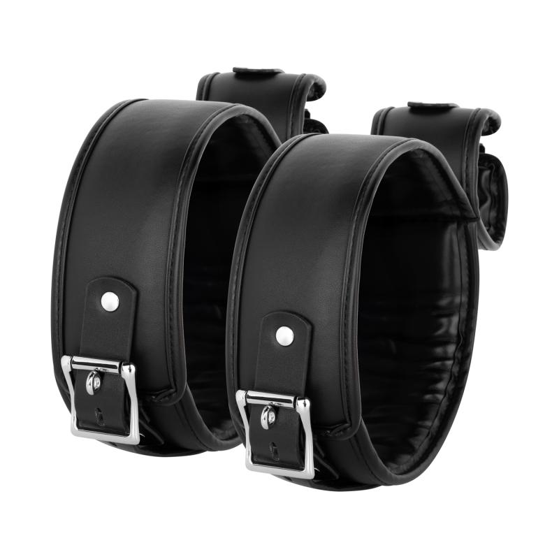 - Bondage Cuisses et Poignets - Noir 3
