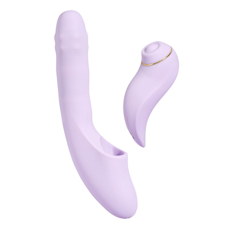 SVAKOM – DuoGlow App Controlled Vibrator – Paars