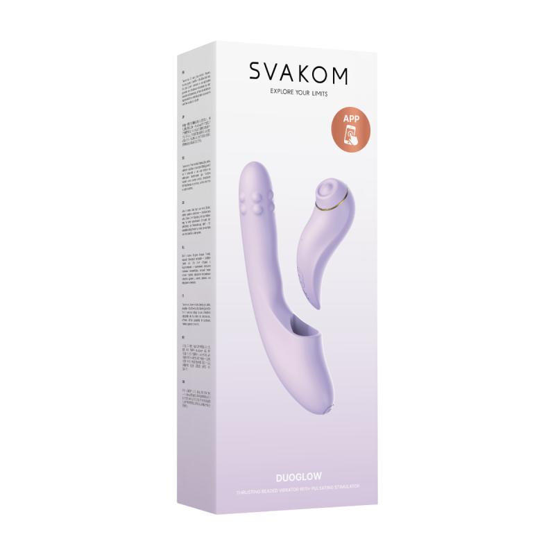 – DuoGlow Vibromasseur Connecté via App – Violet 5