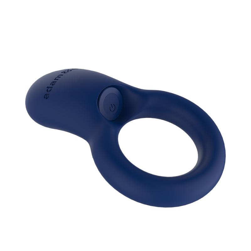 Le Cockring Coquin par - Anneau pénien vibrant - Bleu 5