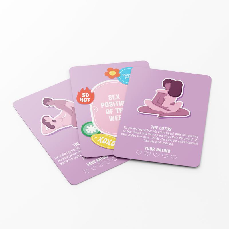 - Sex Position Of The Week Jeu Cartes 3