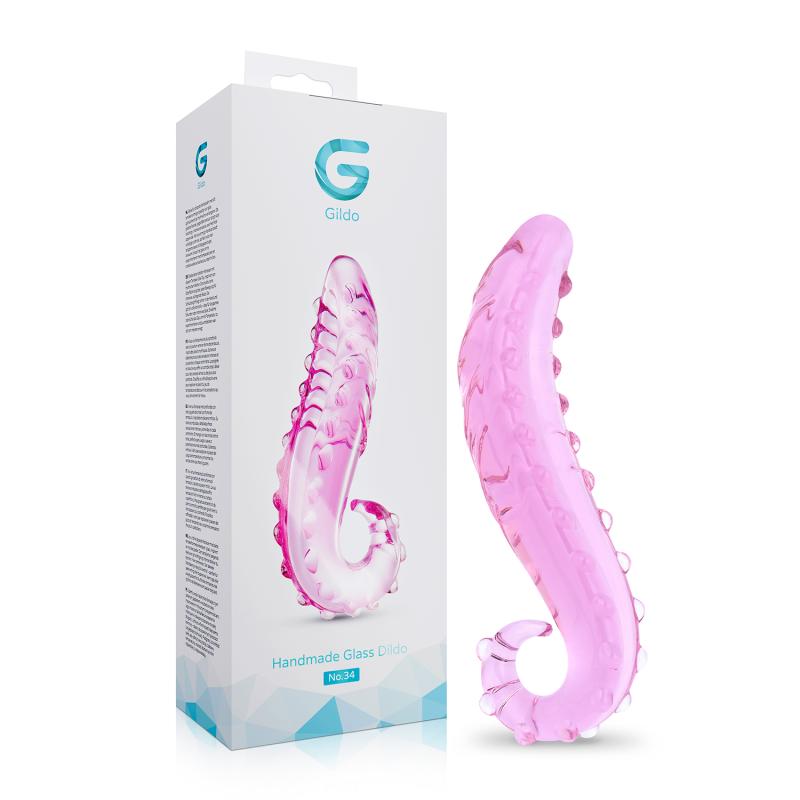 - No. 36 Gode Tentacule Verre - 15 cm 3