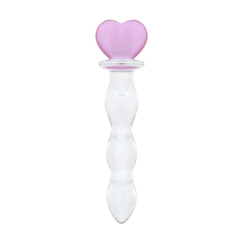 Gildo  No. 37 Glazen Dildo Hartvorm - 18 cm