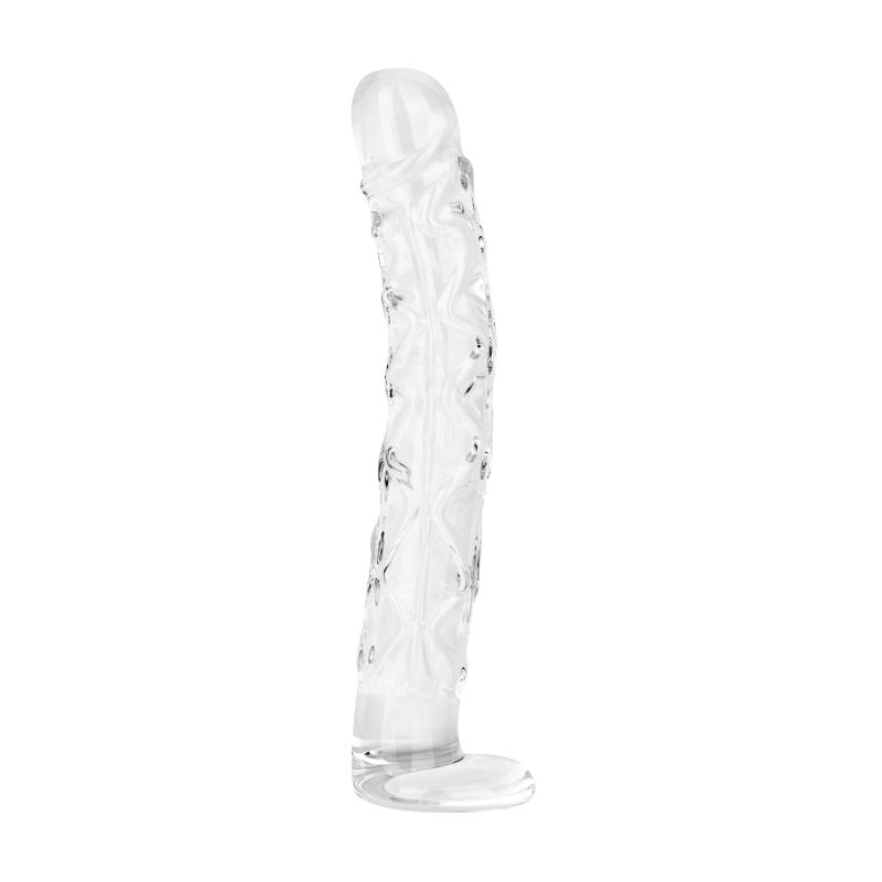 - No. 34 Gode en Verre Texturé - 19 cm 5