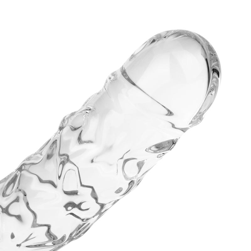 - No. 36 Gode en Verre Texturé - 19 cm 3