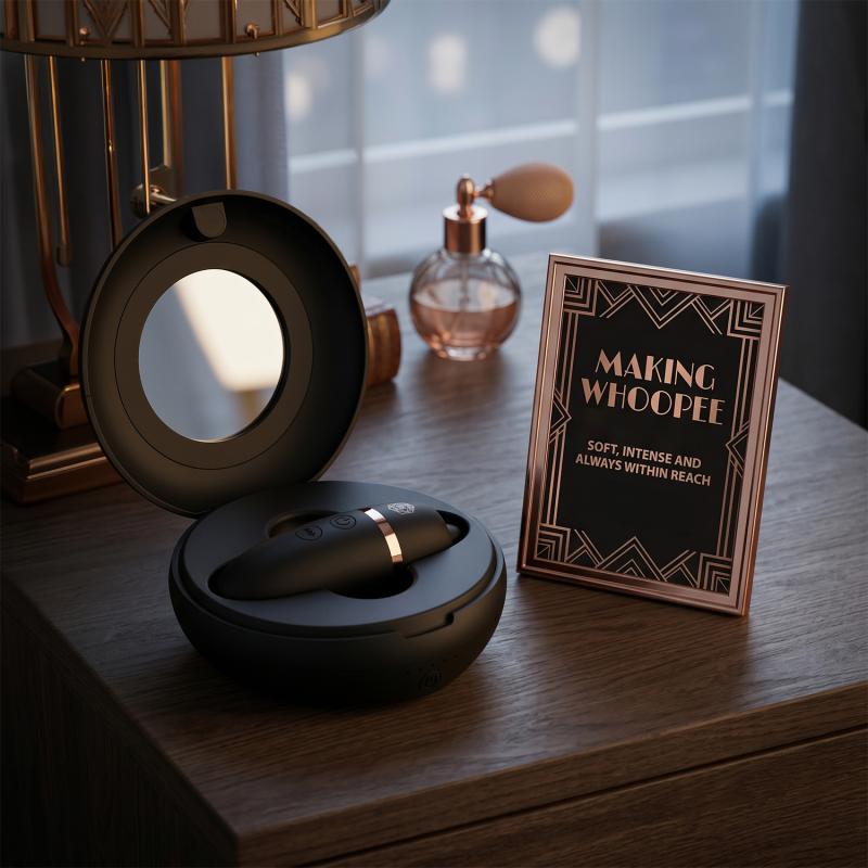 – Stimulateur Léchage avec Boîtier Luxe – Noir 3