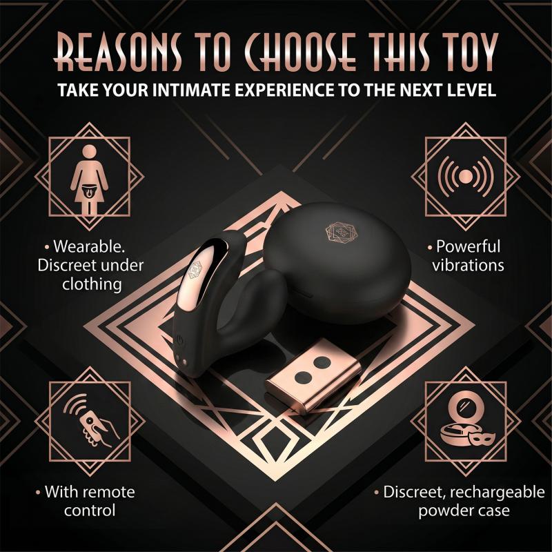 – Vibromasseur Portable avec Boîtier Luxe – Noir 4