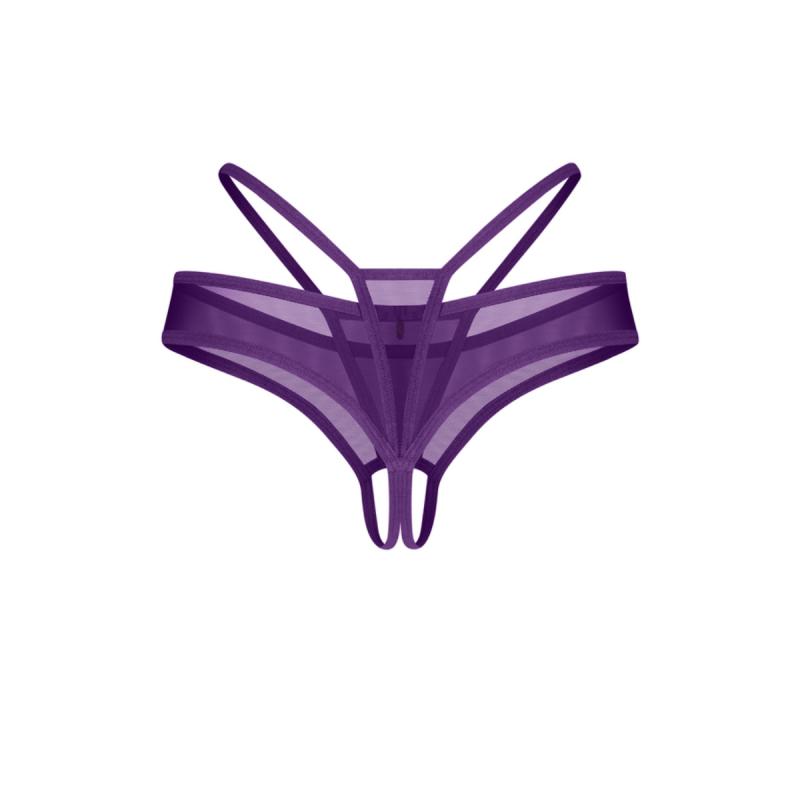 – Vibres String Ouvert – Violet 3