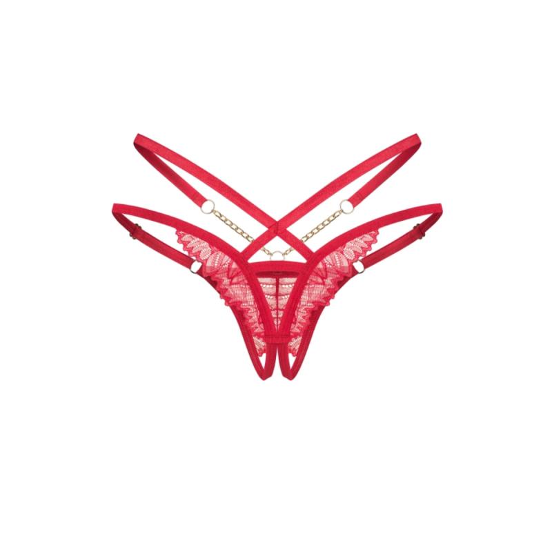 – Matildea String Ouvert – Rouge 4