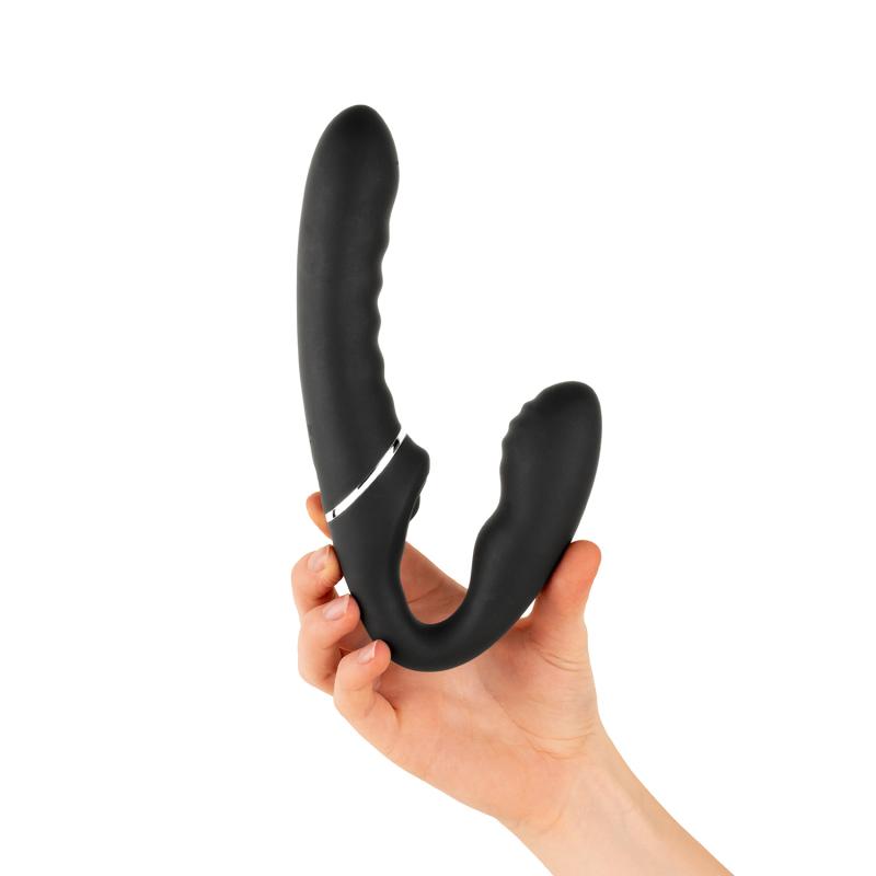 - Strap-On Sans Harnais Tapping - Noir 2