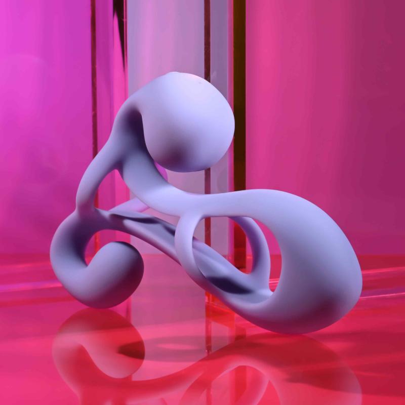 - Fantasy Cage Vibrateur Portable - Lavande 3