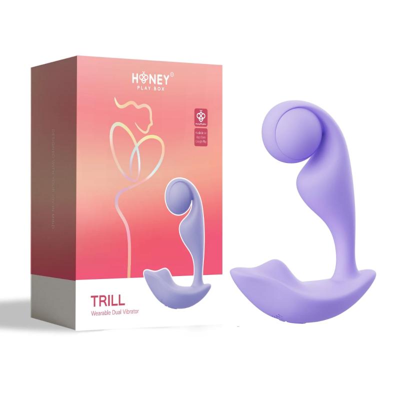 HoneyPlayBox � Trill Wearable Pressure Vibrator � Paars