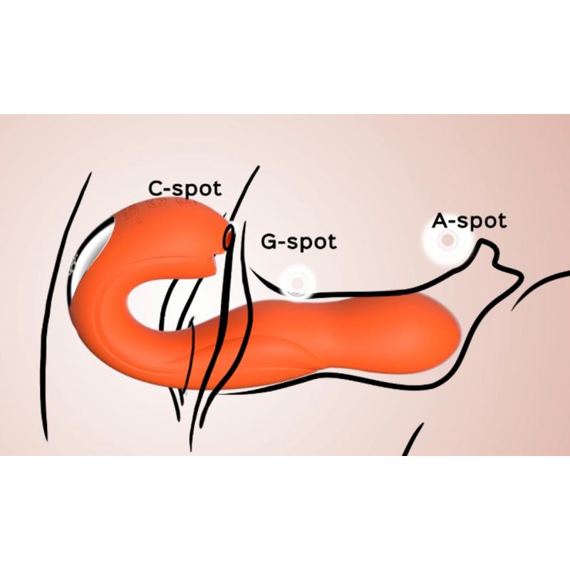 - JOI Vibromasseur Point G - Rouge 4