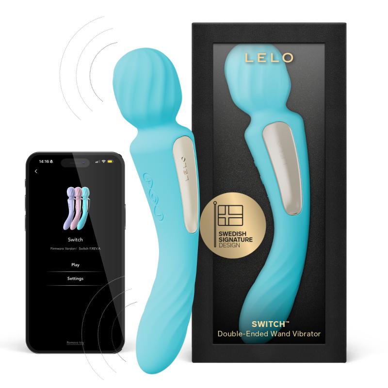 LELO  SWITCH Dubbele Wand Vibrator - Aqua