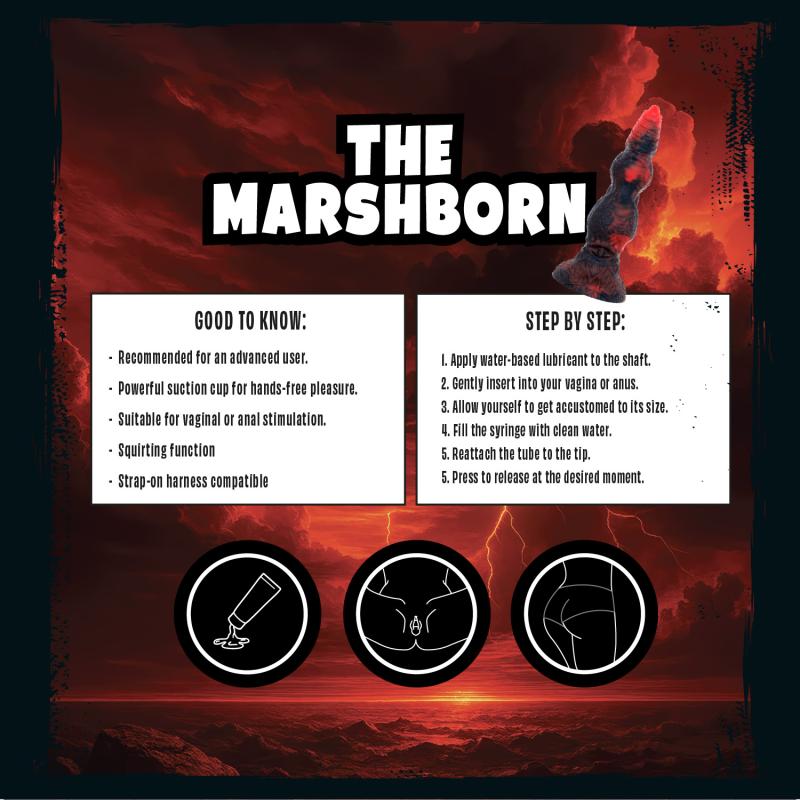 - The Marshborn Gode avec Fonction Squirting - 24 cm 4