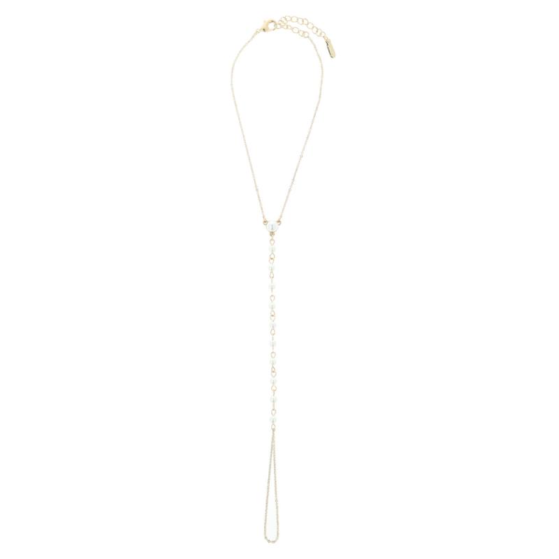 - Pearl Anklet Chevillere - Cream 2