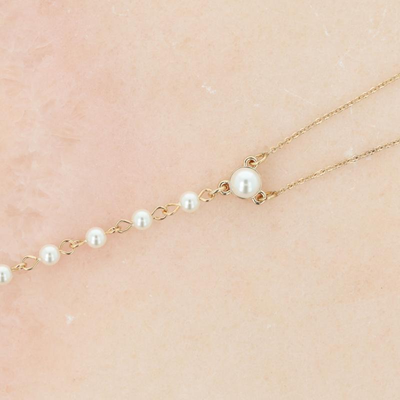 - Pearl Anklet Chevillere - Cream 4